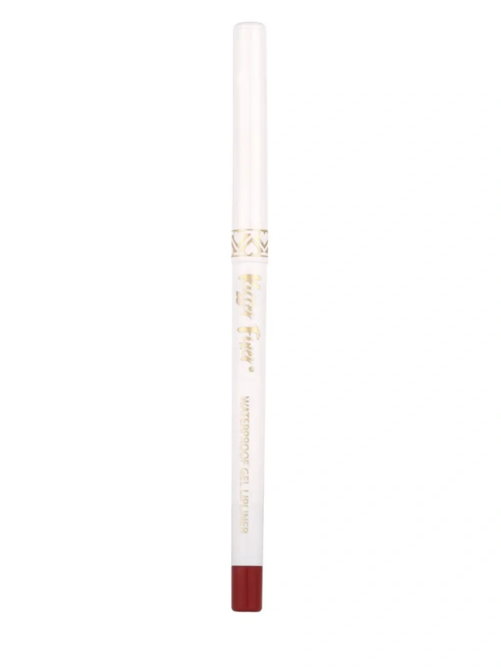 3-Piece Lip Bundle: 2x Belle Beauty lipliner (true red) & 1x clear lip gloss